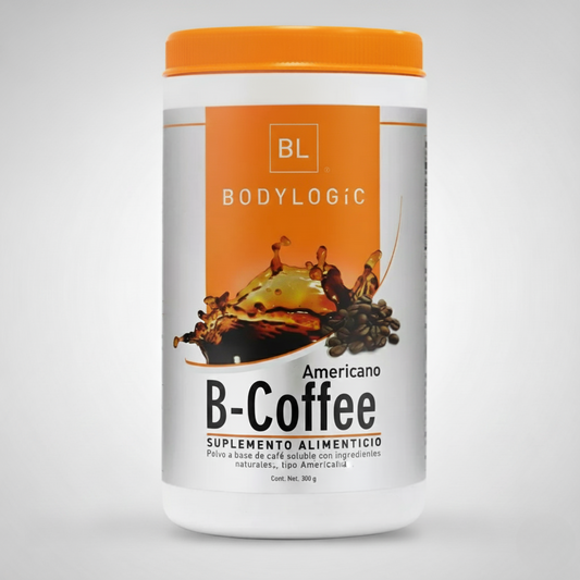 B-Coffee Americano con Semilla de Café Verde, Hongo Shiitake, Inulina de Agave y Naranja Agria