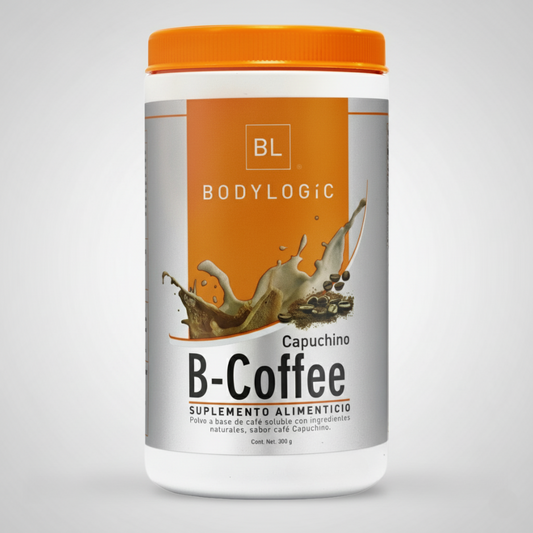 B-Coffee Capuchino con Semilla de Café Verde, Hongo Shiitake, Inulina de Agave y Naranja Agria