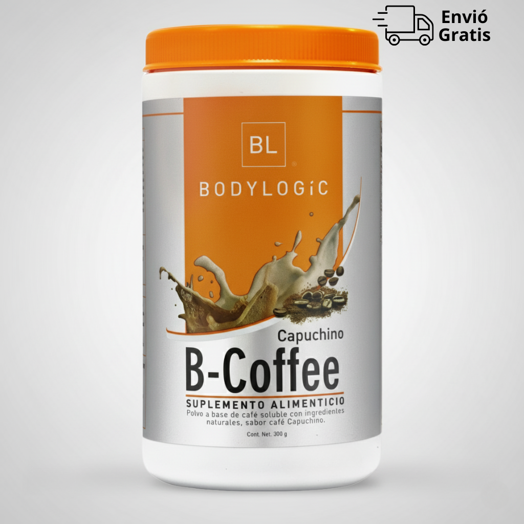 B-Coffee Capuchino con Semilla de Café Verde, Hongo Shiitake, Inulina de Agave y Naranja Agria