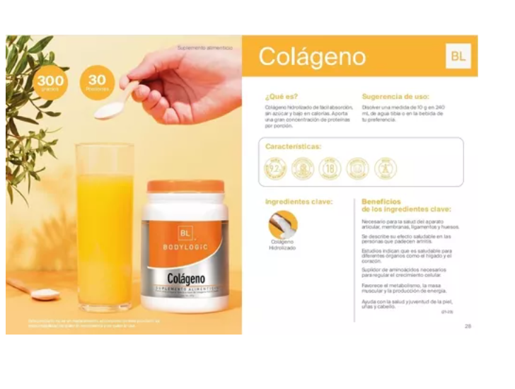 Colageno Bioactivo Hidrolizado 92% Puro Colageno