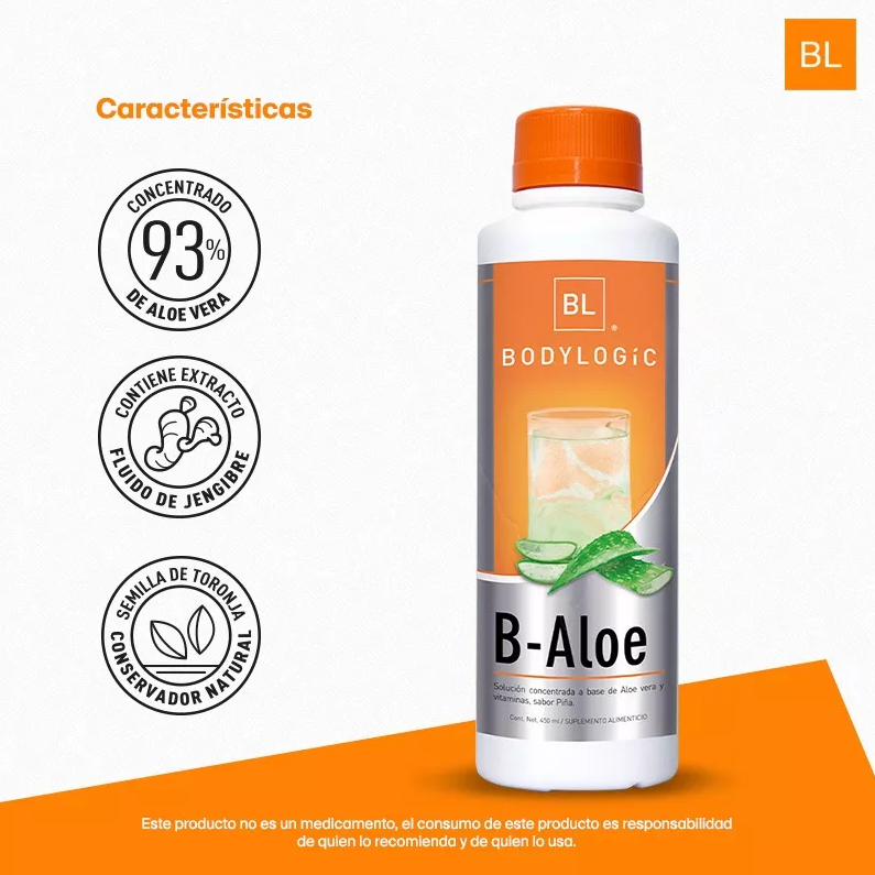 B-Aloe | Aloe vera, jengibre y vitamina C