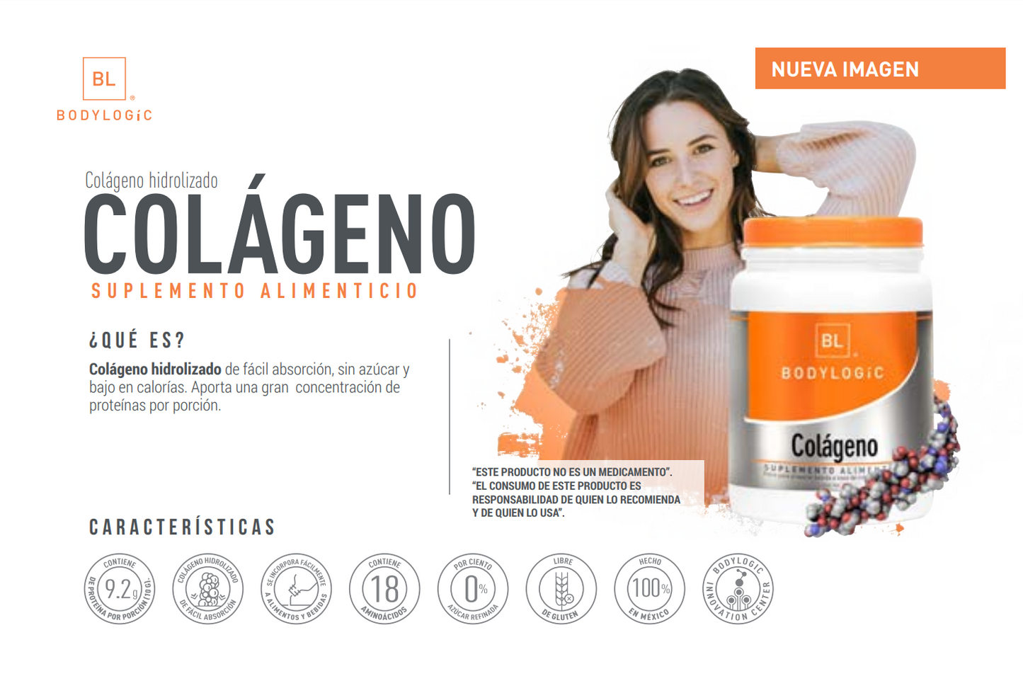 Colageno Bioactivo Hidrolizado 92% Puro Colageno