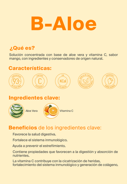 B-Aloe Mango | Aloe vera y vitamina C
