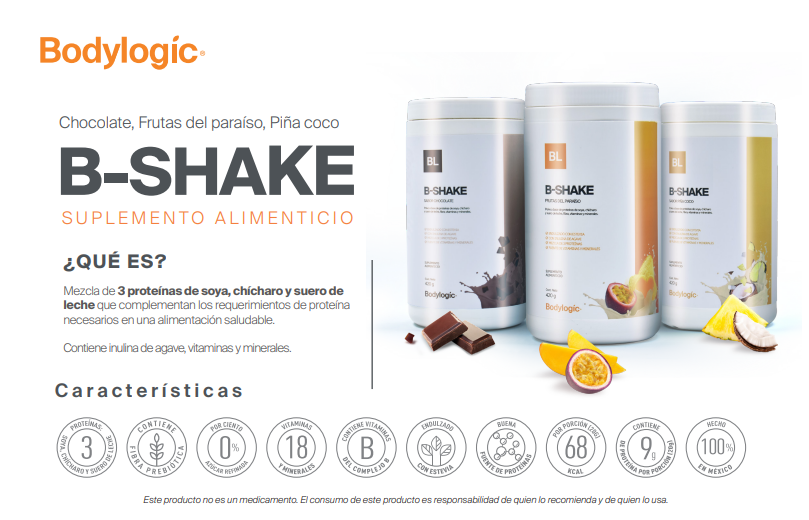 B-Shake Malteada de piña coco