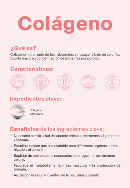 Colageno Hidrolizado Puro y Bioactivo en Polvo | Doble Hidrolizado | Alta Pureza y Máxima Absorción